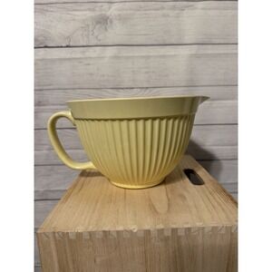 Norpro Melamine 1017 Grip-EZ Mixing Bowl, 4 quart, Yellow, 3.8 liters